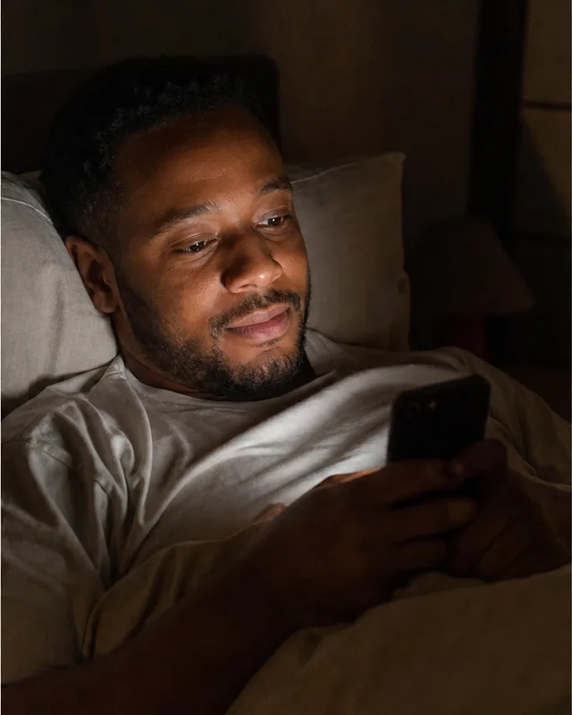 Member finding support late at night